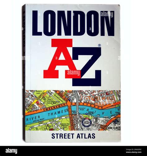 London AZ Postcode and Administrative Boundaries Map Folded edition