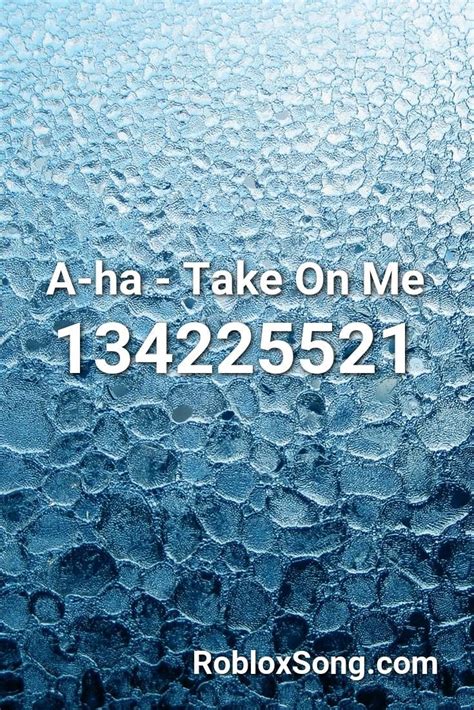 A-ha · Take on Me Roblox ID - Roblox music codes