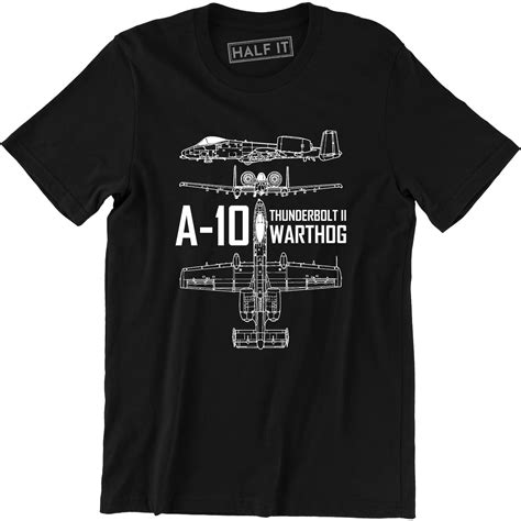 Top 10 A10 Warthog Shirt Designs For Aviation Enthusiasts!