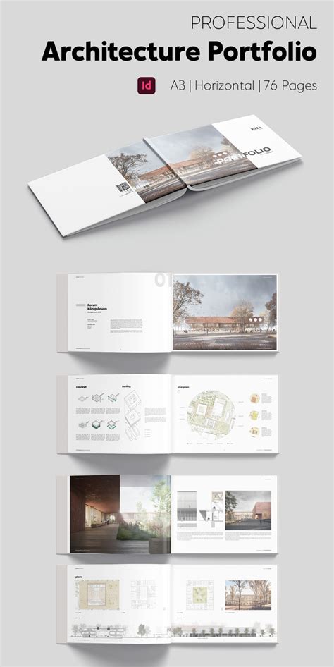 A3 Architecture Portfolio Layout