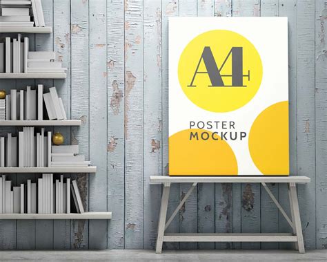 A4 Poster Mockup
