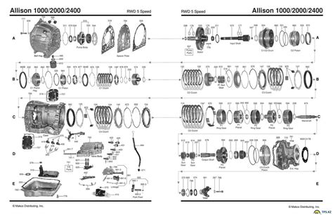 A40 Series Transmission Components Catalog