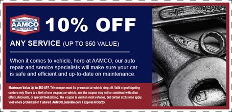 AAMCO Incentives and Discounts