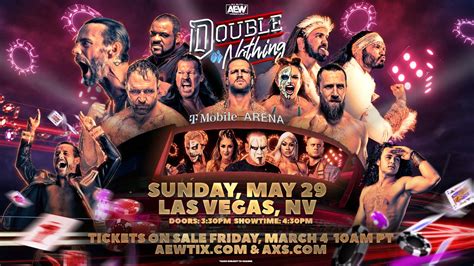 AEW Double or Nothing 2022 on mobile