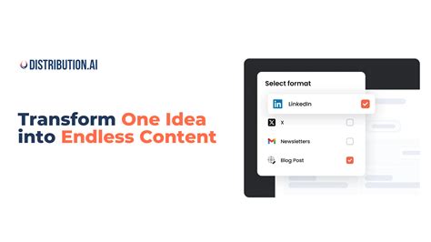AI Content Distribution Tool