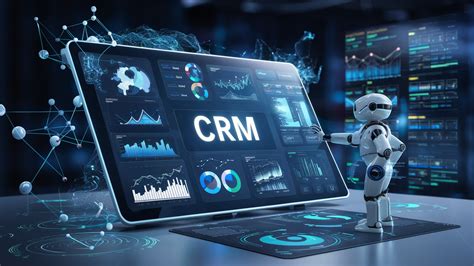 AI-powered CRM software dashboard