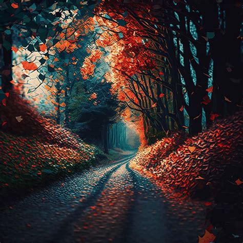 Path in Misty Autumn Forest HD Wallpaper Background Image 1920x1200