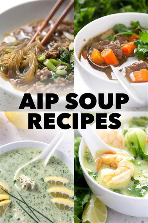 AIP Soup Recipes: Delicious and Nutrient-Packed Soups for Your AIP Diet