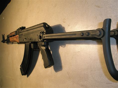 AK-47 folded stock