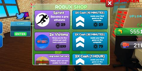 ALL CODES! in Become a hacker to prove dad wrong tycoon Roblox 