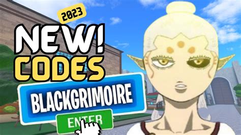 ALL NEW Black Grimoire Roblox Codes: July 2023 Update