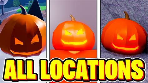 ALL PUMPKIN LOCATIONS FOR HALLOWEEN GATE - Roblox 