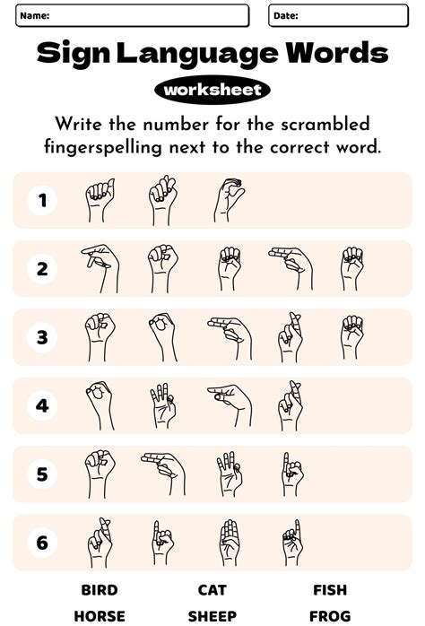ASL practice