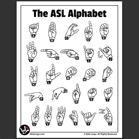 ASL vocabulary