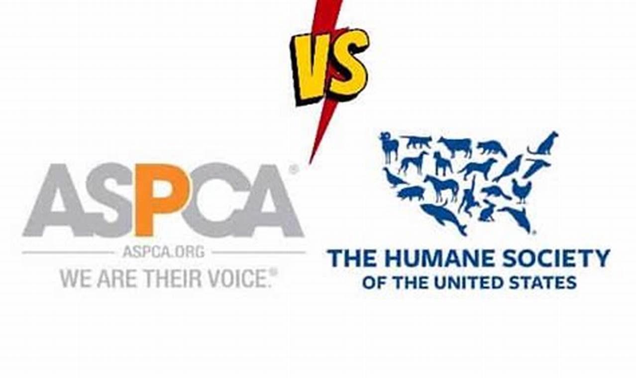 ASPCA vs. Humane Society
