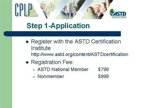 ASTD certification benefits