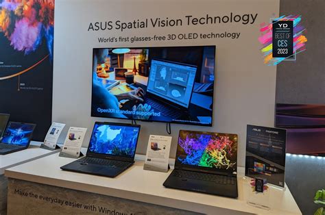 ASUS Spatial Vision: 3D displays level up
