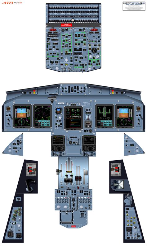 ATR ATR-42-600 Cockpit: Immersive Flight Experience