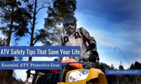 ATV Zipline Safety Tips