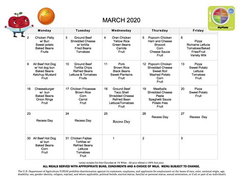 Aacps Lunch Calendar