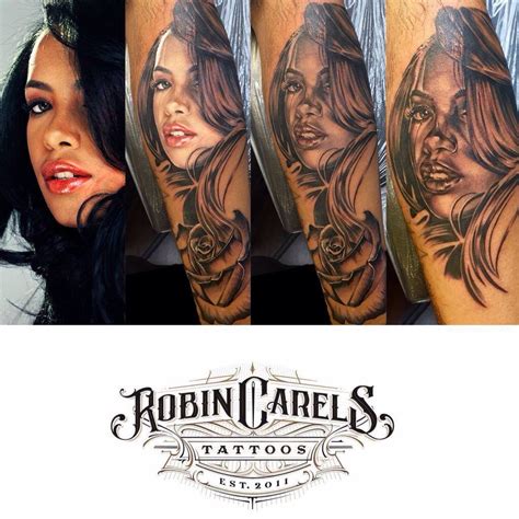 Aaliyah Initial tattoo, Body art tattoos, Tattoo designs