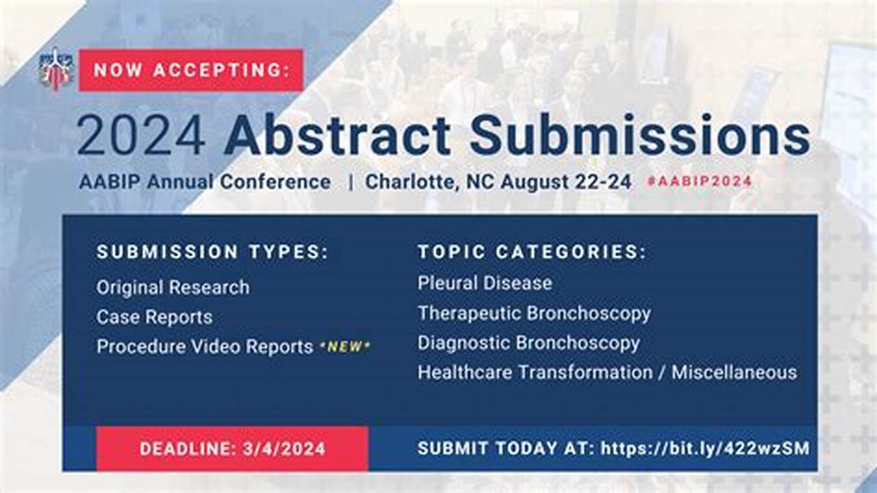Aap Conference 2024 Abstract Submission Date
