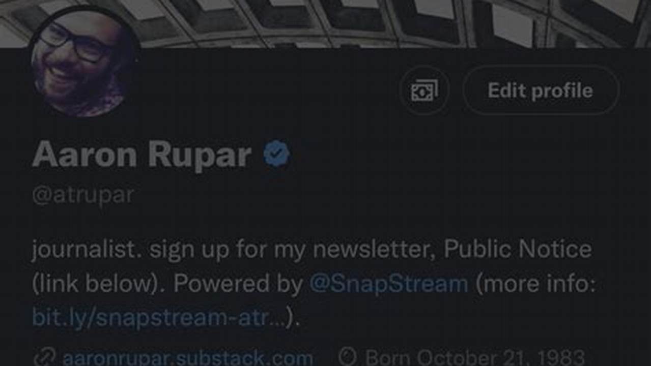 Aaron Rupar Twitter Posts