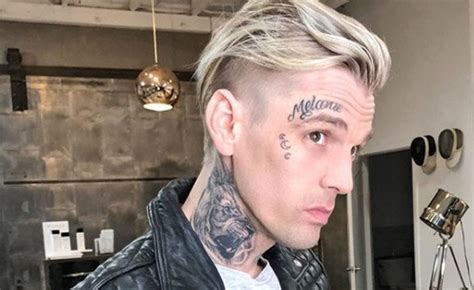 Aaron Carter Face Tattoos