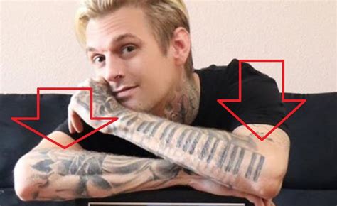Aaron Carter Fave Tattoo