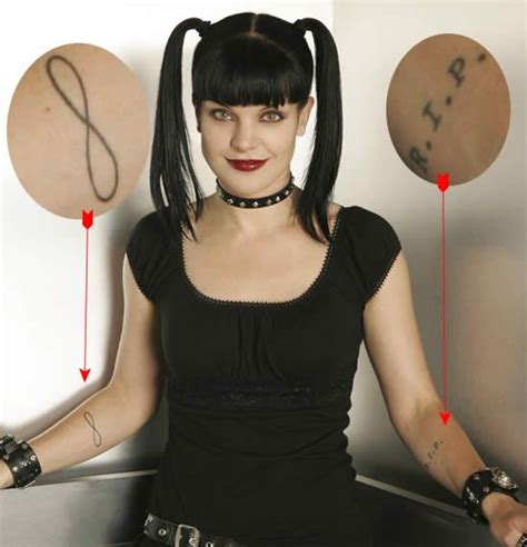 20 Groovy Pauley Perrette Tattoos SloDive Ncis abby