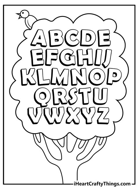 Abc Coloring Pages Pdf