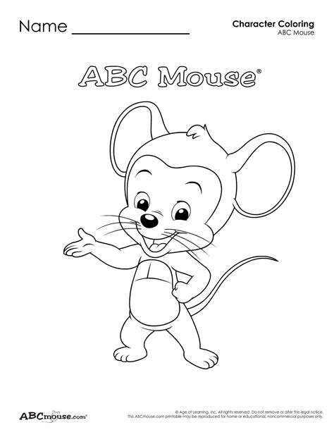 Abcmouse Coloring Pages