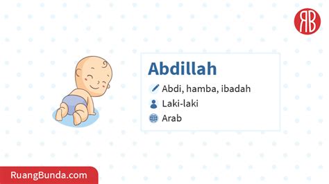 Abdillah artinya in Indonesia