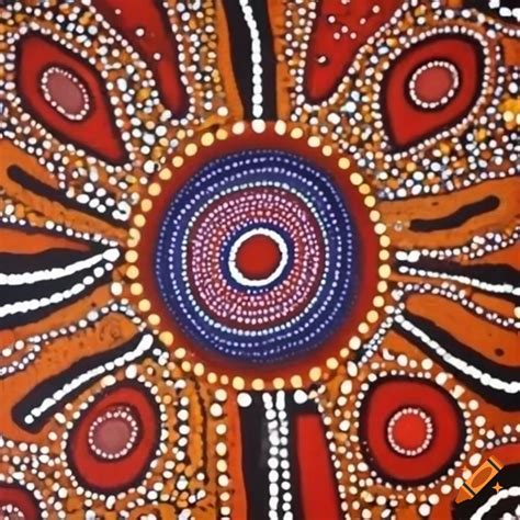 Aboriginal dot painting
