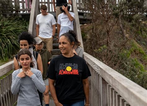 Aboriginal guide Cape Byron