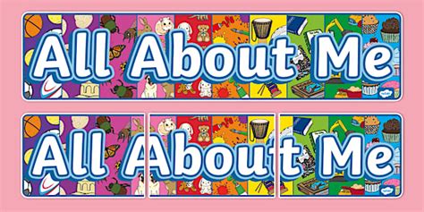 About Me Banner