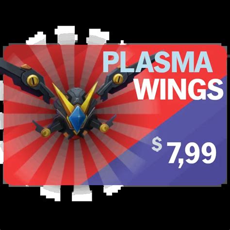 About Roblox Gift Card and the Plasma Wings Roblox in game item 