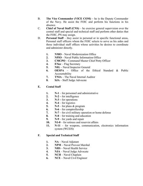 Absence of a Specific Command