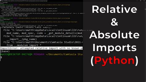 th?q=Absolute Imports In Python Not Working, Relative Imports Work - Python Fail: Absolute Imports Don't Work, But Relative Imports Do