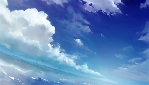 Abstract Anime Sky Wallpaper