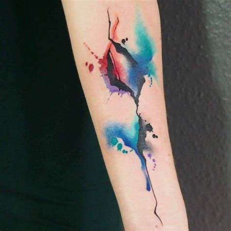 Watercolor Flower Moth Tattoo Cute tattoos for women