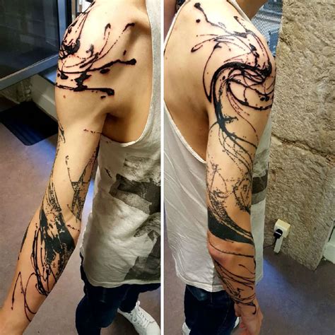 Abstract Arm Tattoos that Invoke Emotion and Thought