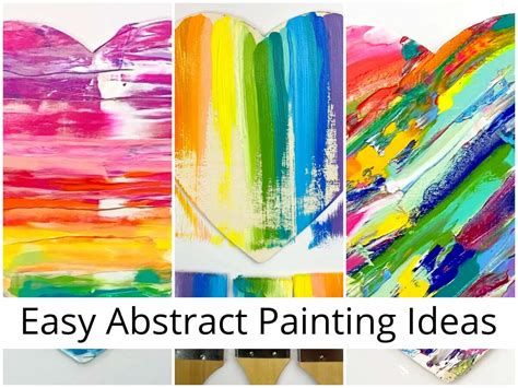 Abstract art ideas for beginners