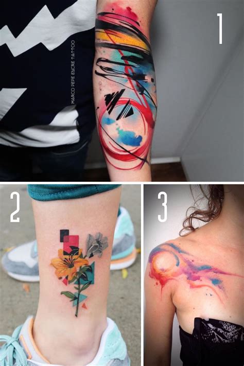 100 Unbelievable Abstract Tattoos Get Inspired By These