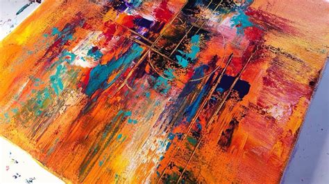 Abstract art techniques for beginners