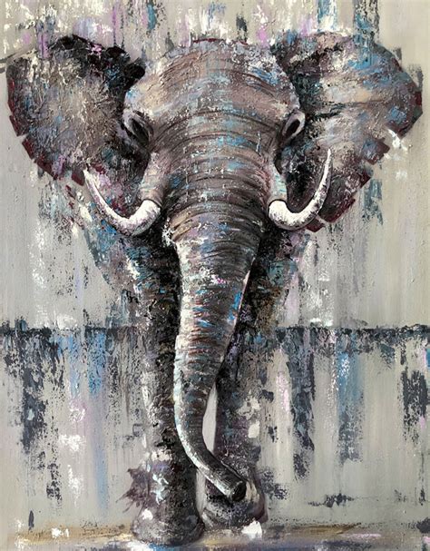 Abstract Elephant Painting