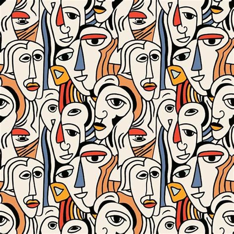Abstract Face Pattern
