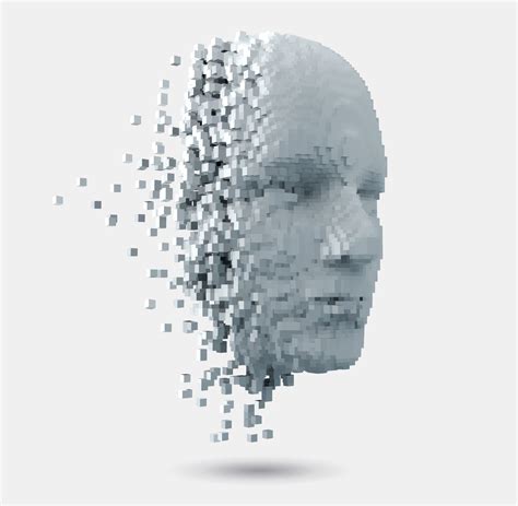 Abstract Head 3D PNG