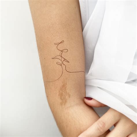 Abstract Line Tattoos