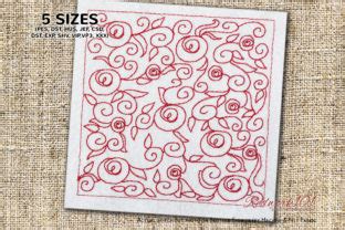 Abstract Rose Pattern Jesse C. Mault